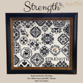 Strength - Cross Stitch Pattern