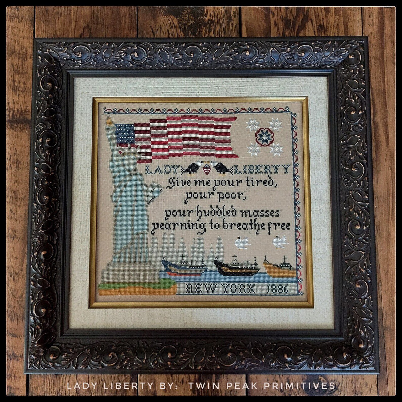 Lady Liberty - Cross Stitch Pattern