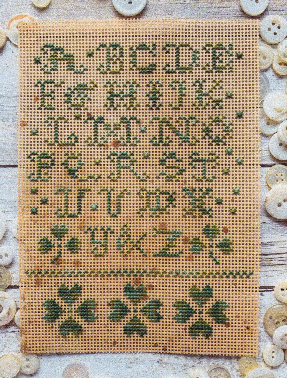 Lucky Paper Sampler - Cross Stitch Pattern