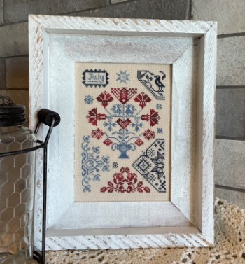 July Quaker - Cross Stitch Pattern