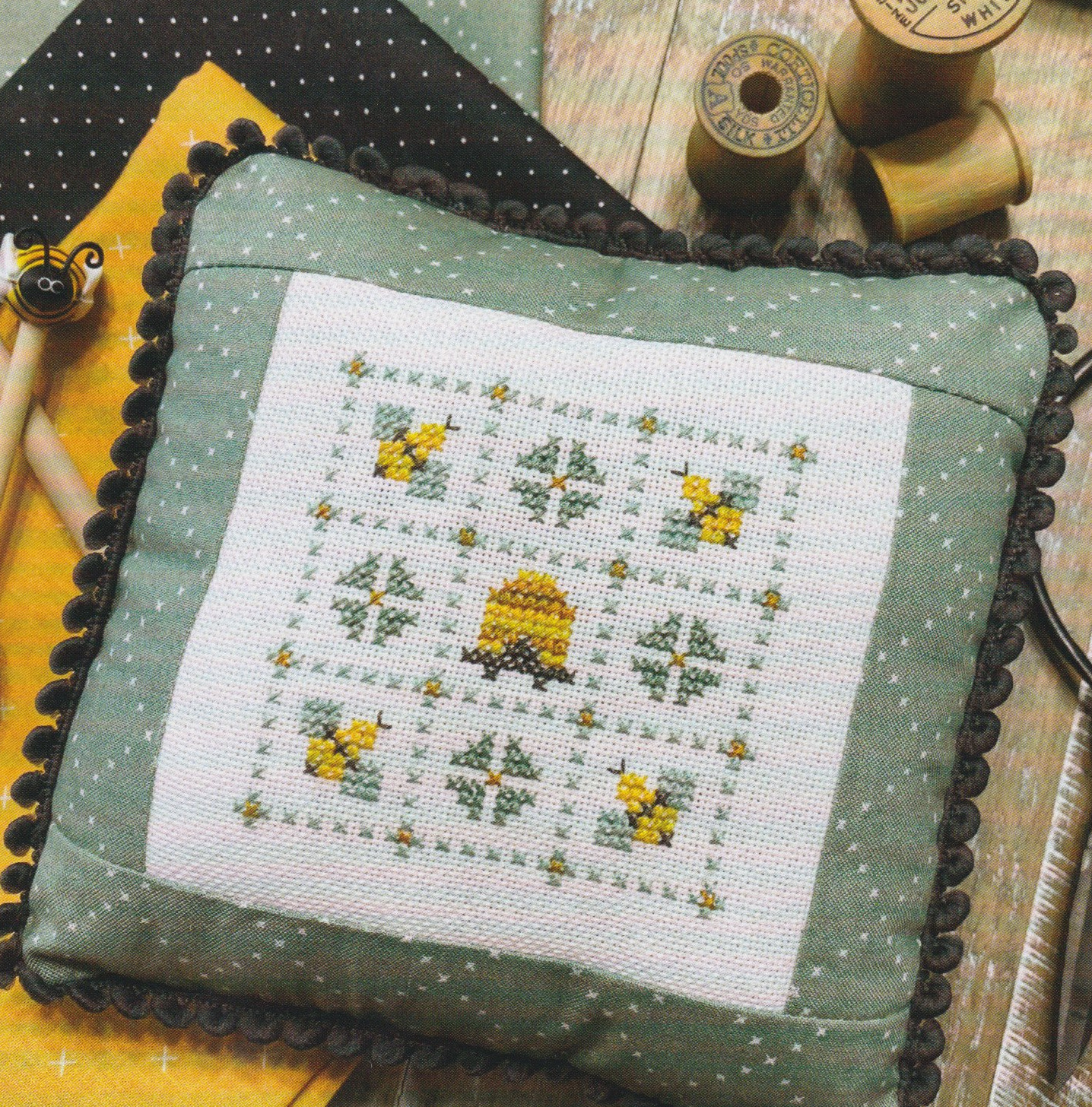 August Nine Patch - Cross Stitch Pattern