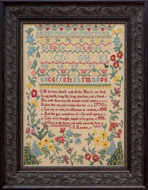 Sarah Reymes 1770 - Cross Stitch Pattern