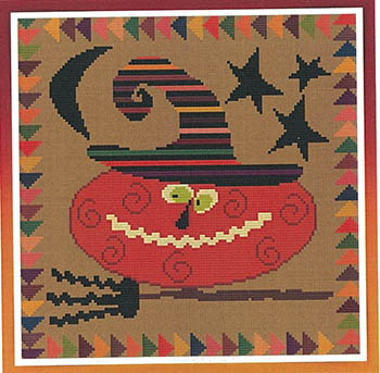 Cute Pumpkin - Cross Stitch Pattern