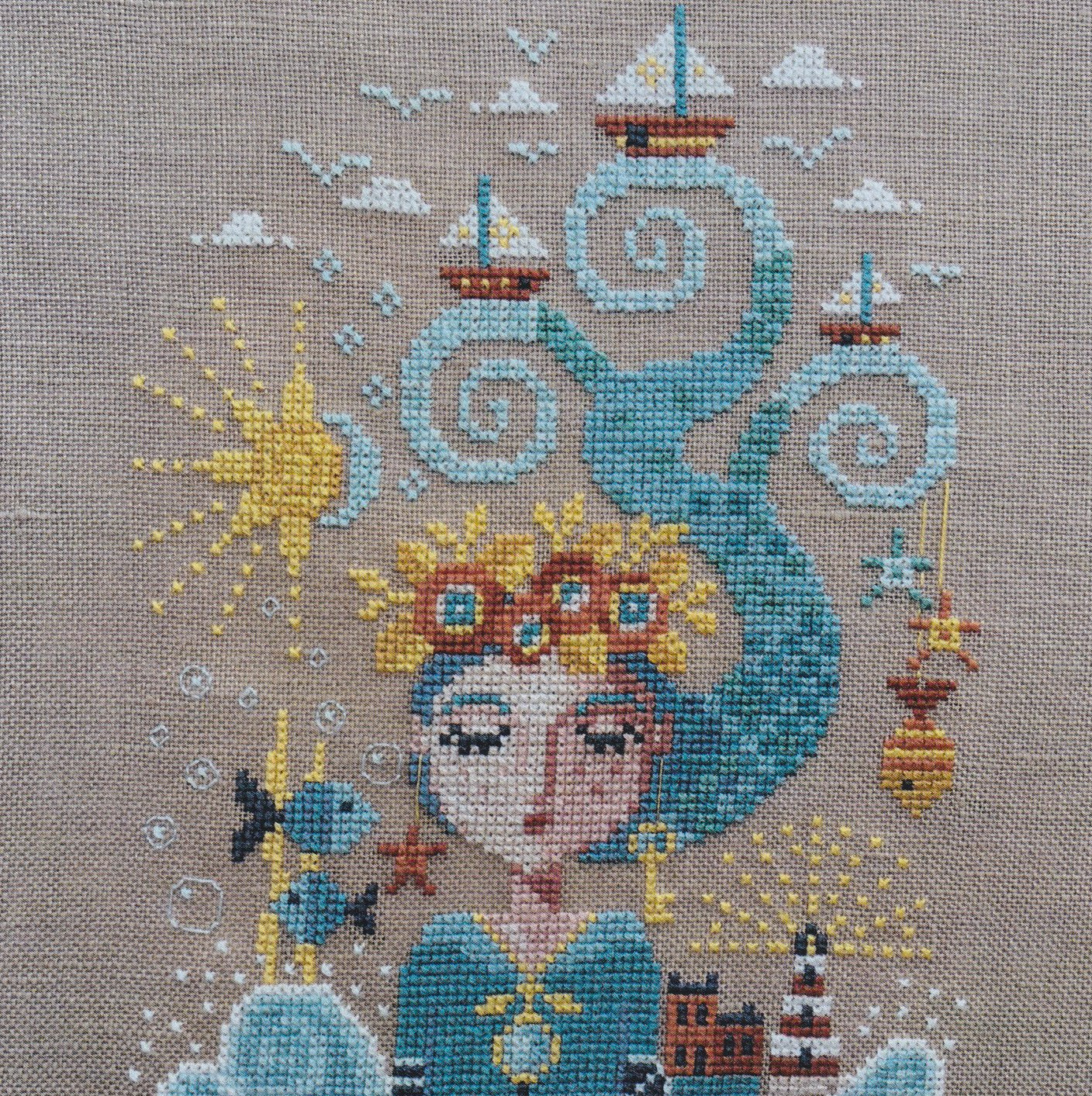 Sailing Dreams - Cross Stitch Pattern