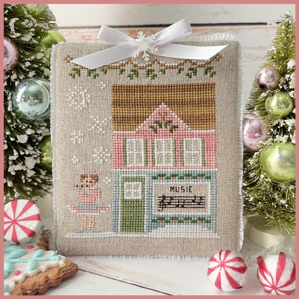 Nutcracker Village 7 - Mirliton's Music Store - Pattern
