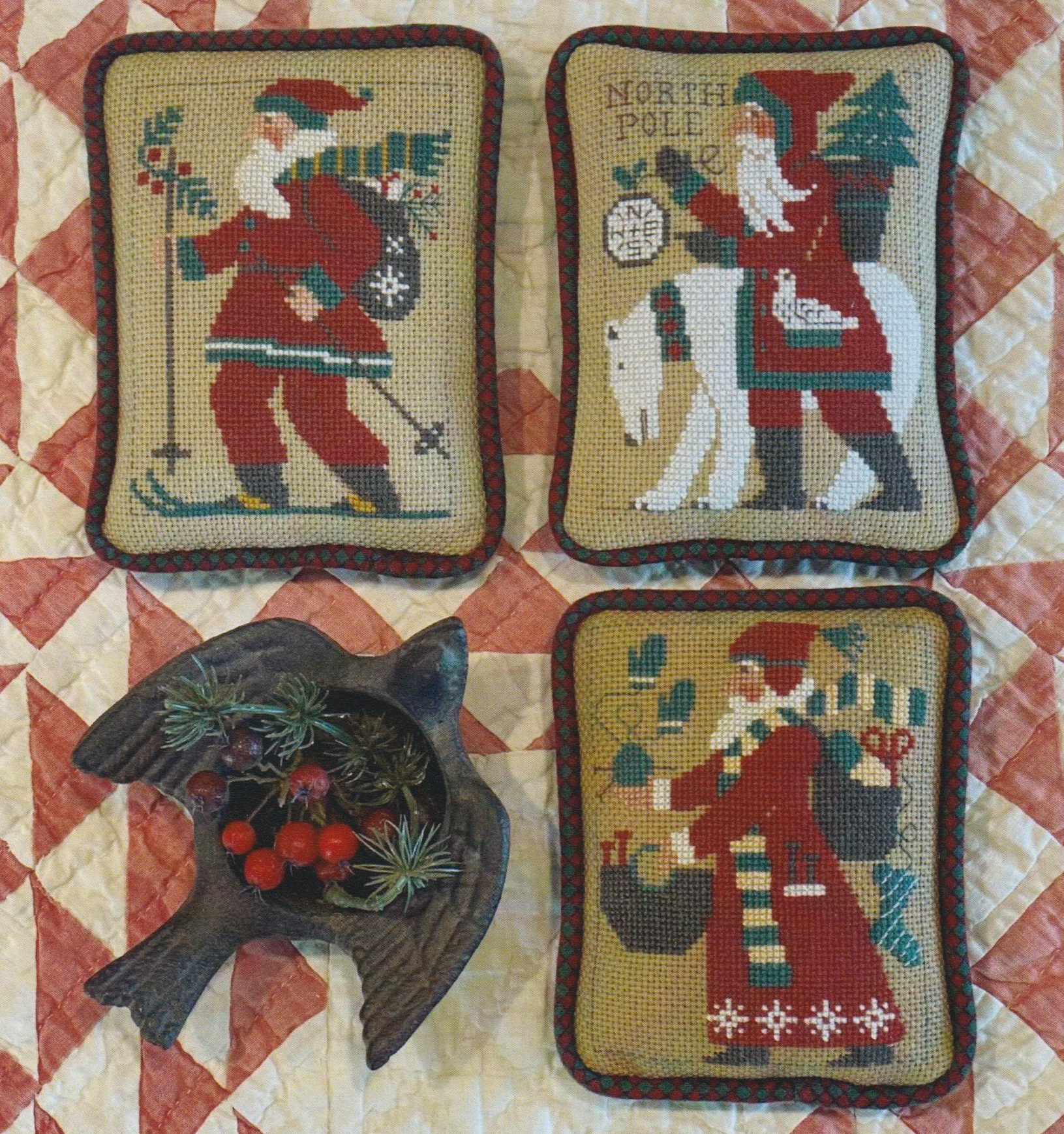 Santas Revisited X (Book 213) - Cross Stitch Pattern
