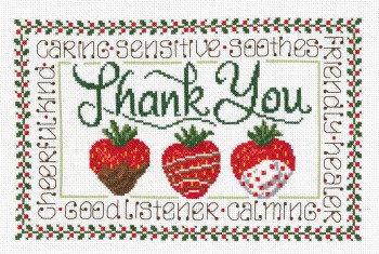 Kind Thank You - Cross Stitch Pattern