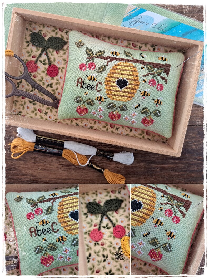 A Bee C - Cross Stitch Pattern