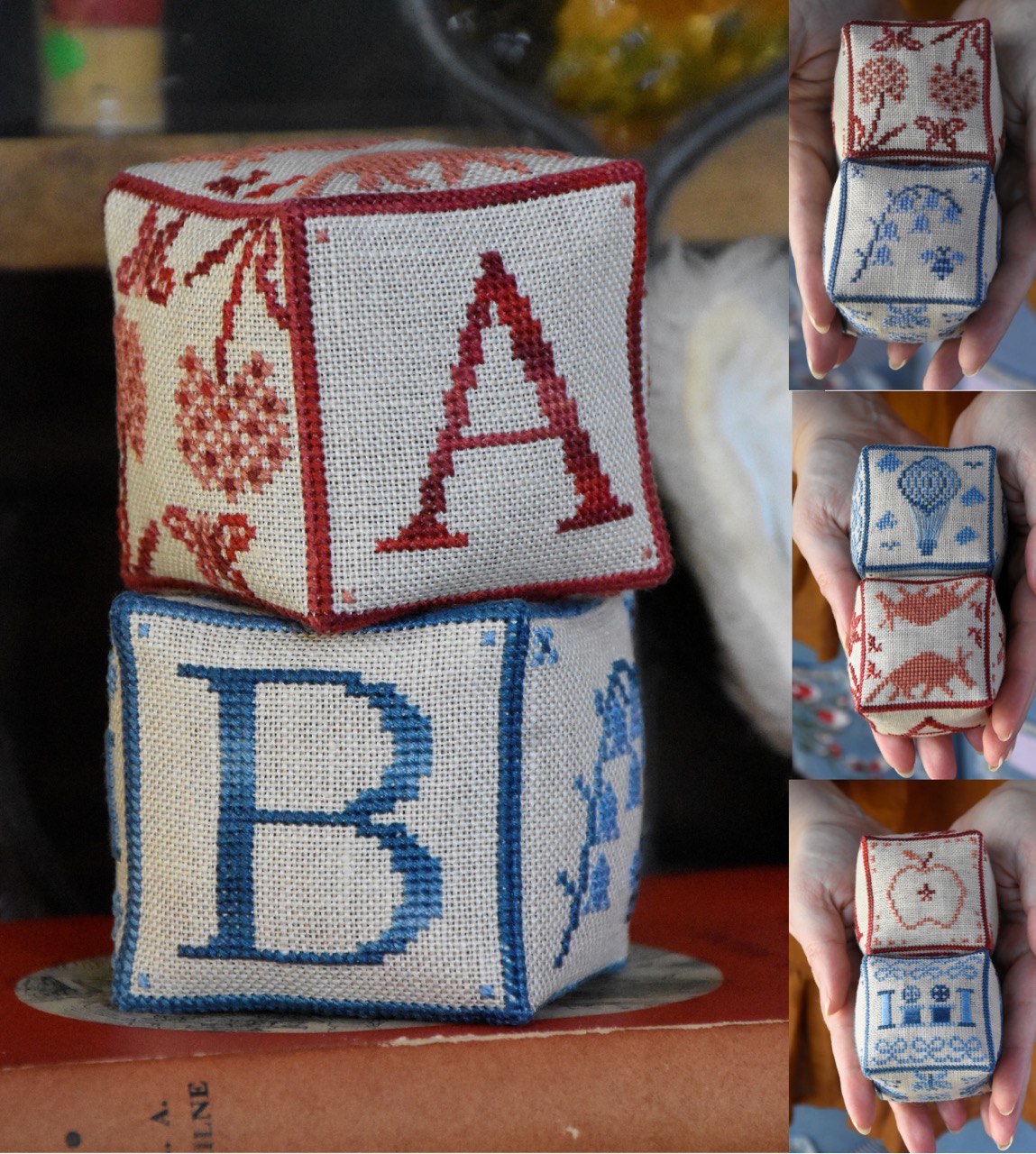 A Is For Aardvark - B Is For Balloon - Cross Stitch Pattern