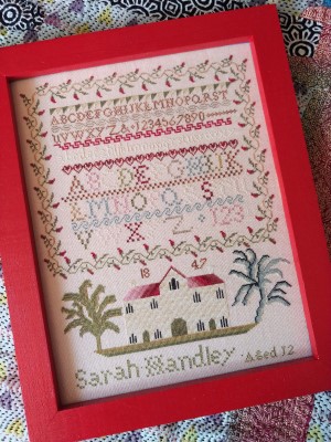 Sarah Handley 1847 - Cross Stitch Pattern