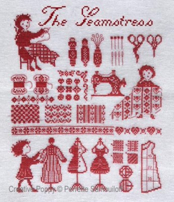 Seamstress - Cross Stitch Pattern