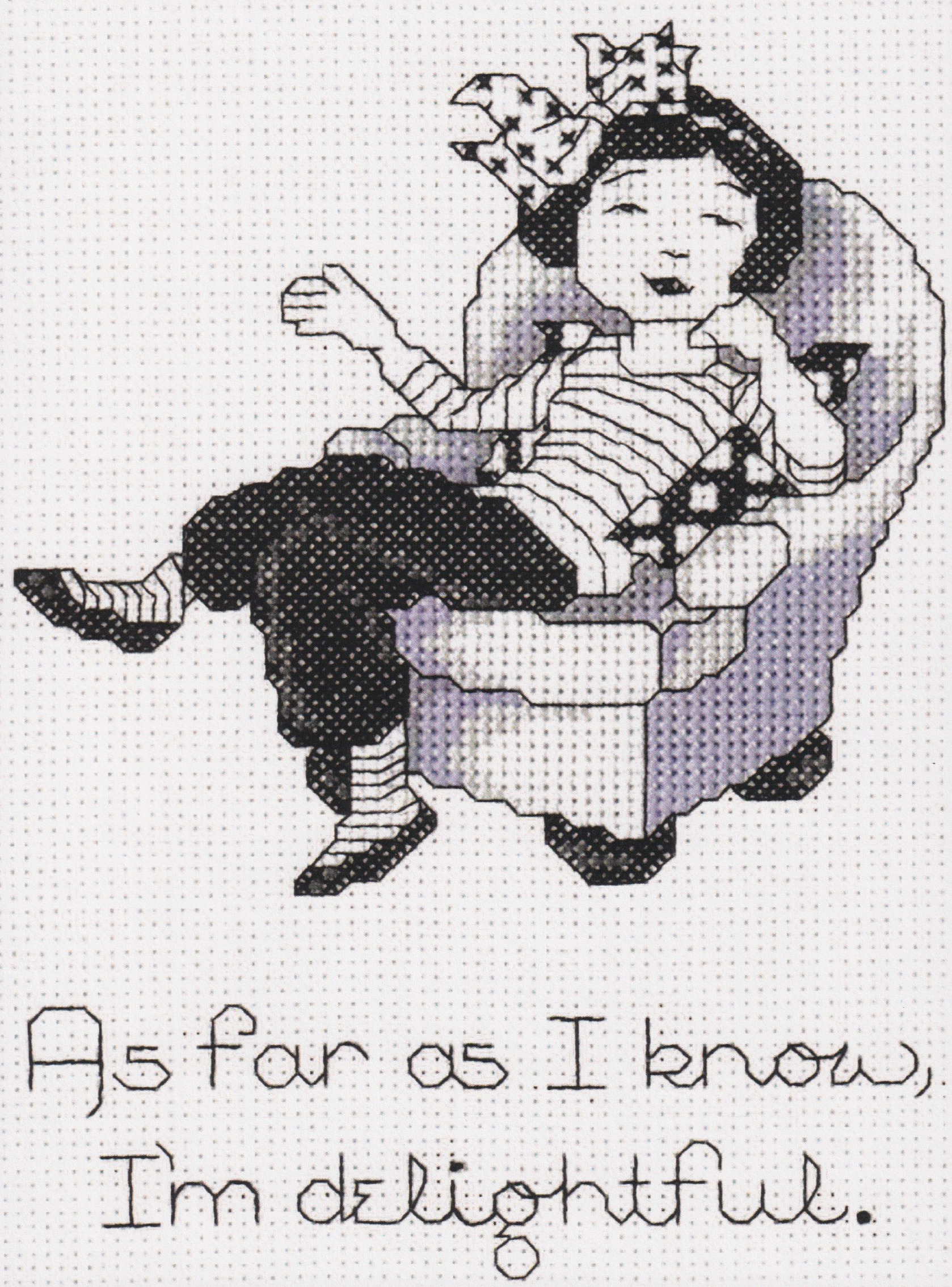 Delightful - Cross Stitch Pattern