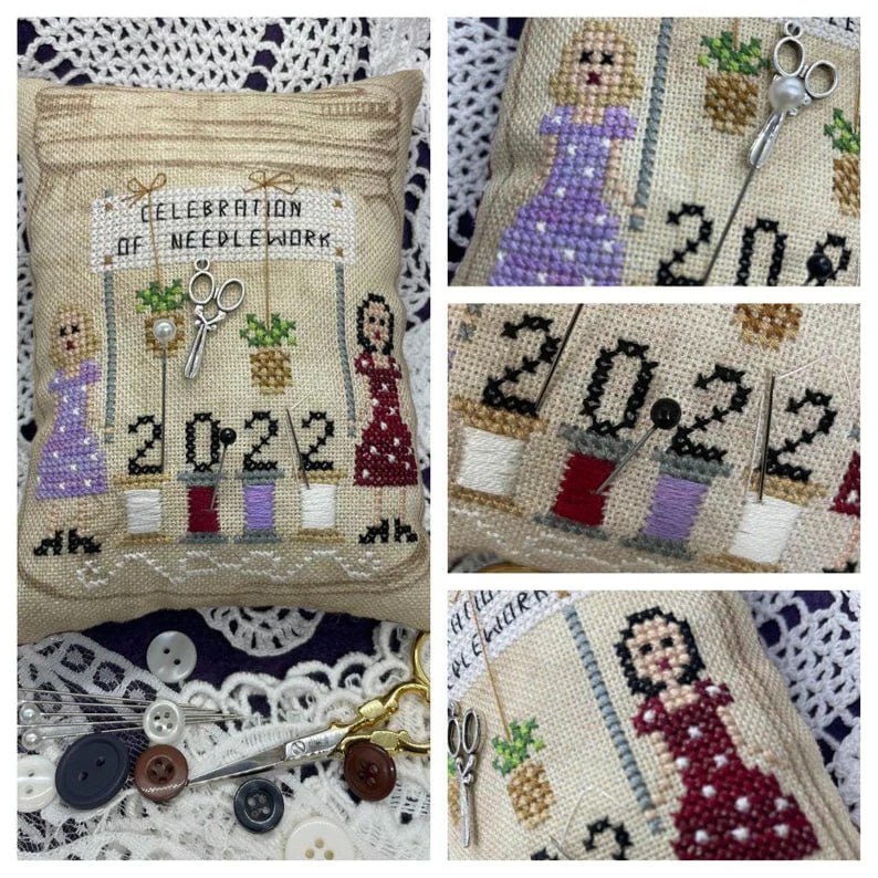 Celebration Of Needlework 2022 - Cross Stitch Pattern