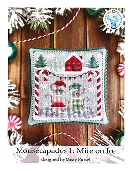 Mousecapades 1 - Mice On Ice - Cross Stitch Pattern