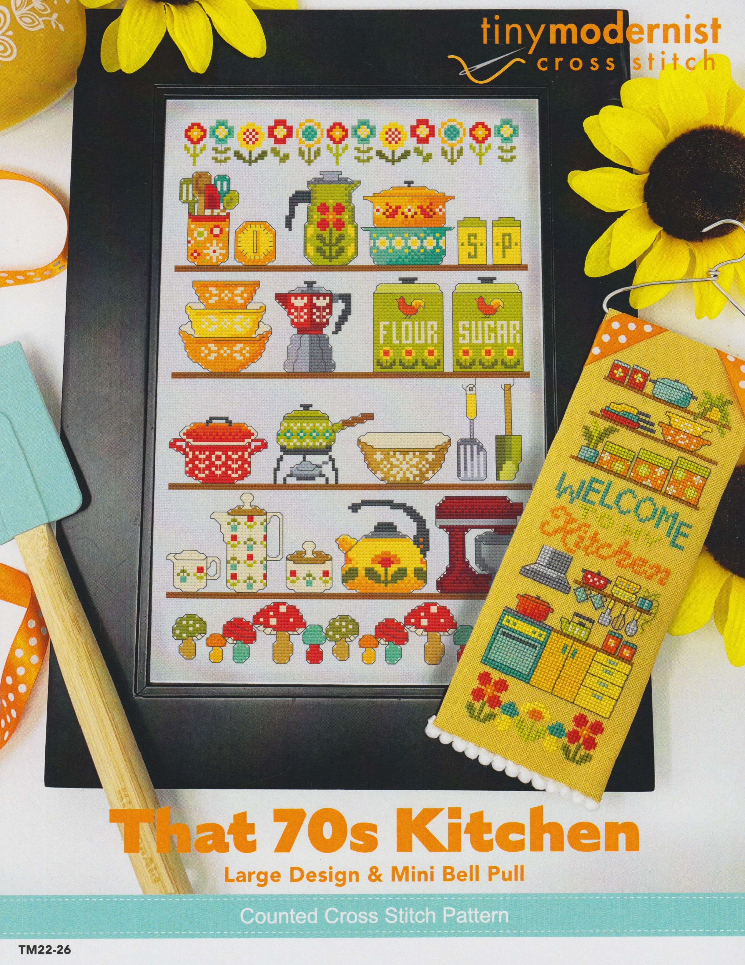 That 70s Kitchen - Cross Stitch Pattern