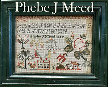 Phebe J Meed - Cross Stitch Pattern