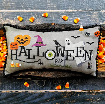 When I Think Of Halloween - Cross Stitch Pattern
