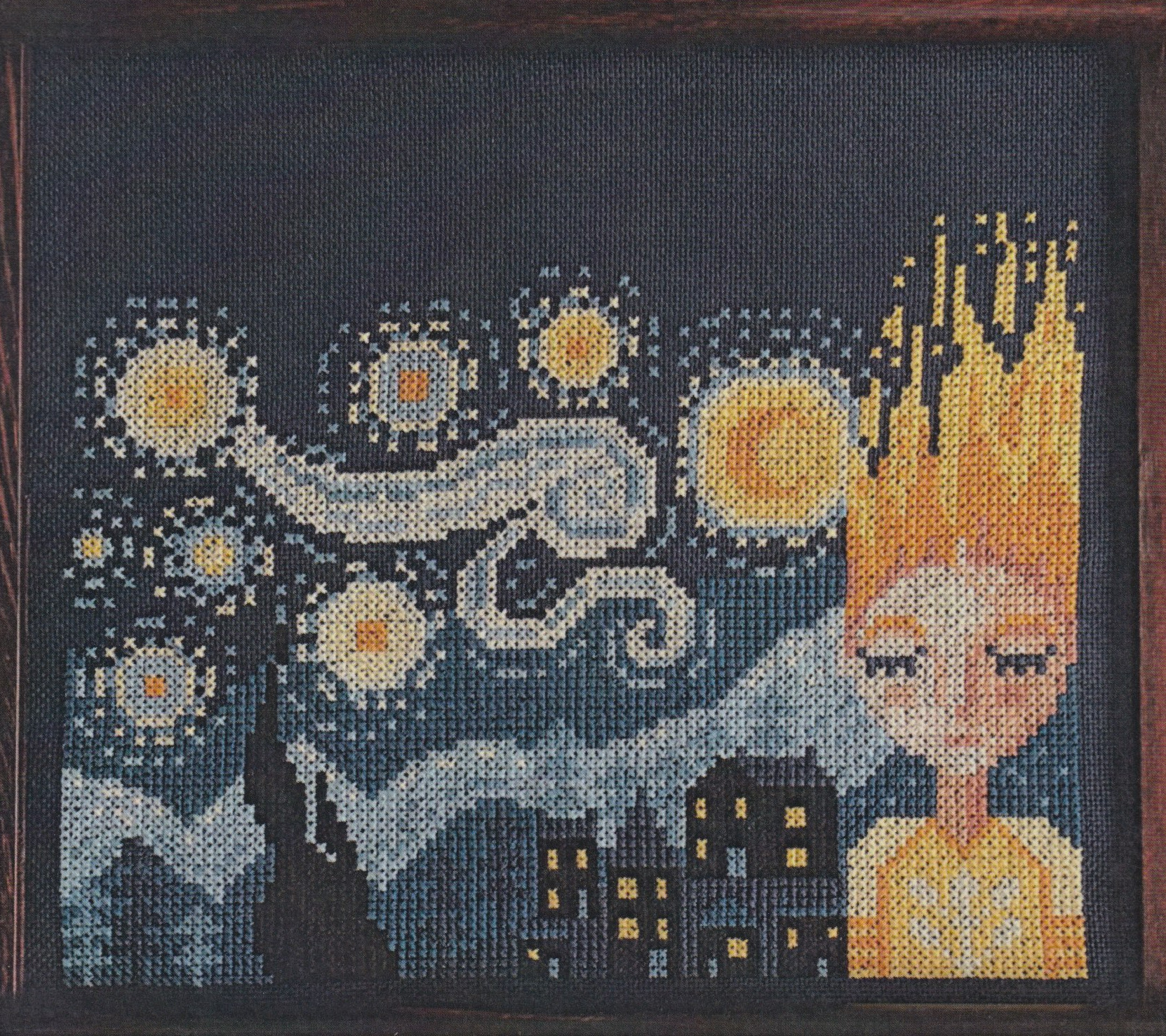 Dreaming Of Van Gogh - Cross Stitch Pattern
