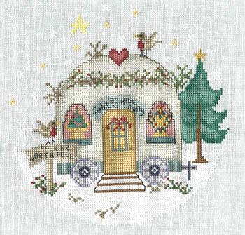 Santa's Hideaway - Cross Stitch Pattern