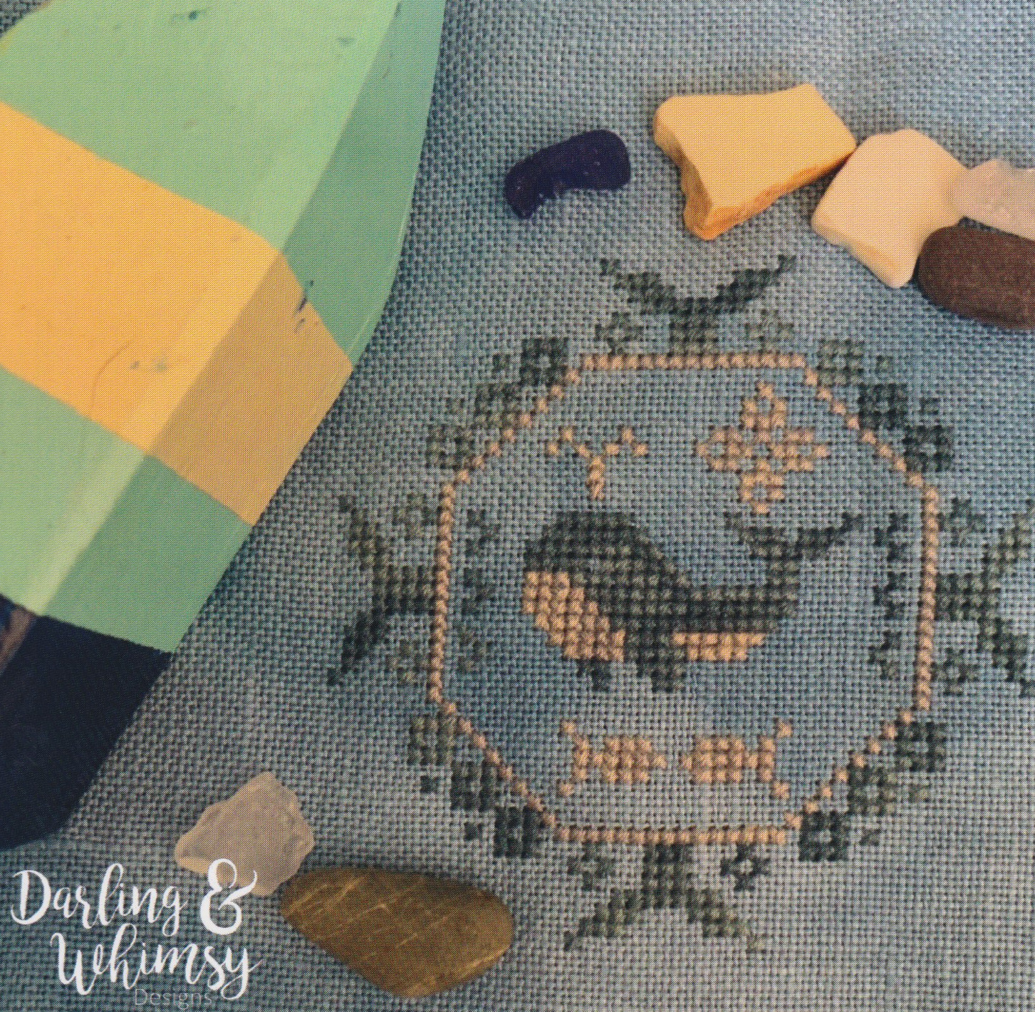 Quirky Quaker - Whale - Cross Stitch Pattern