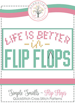 Flip Flops - Cross Stitch Pattern