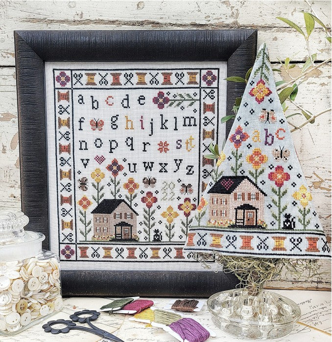 Gardenside Sampler & Tree - Cross Stitch Pattern