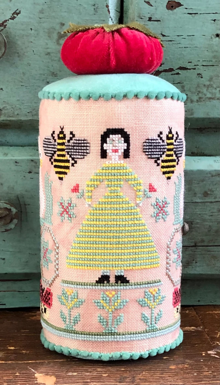 Summer Pin Drum - Cross Stitch Pattern