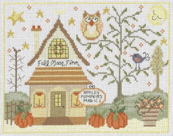 Full Moon Farm - Cross Stitch Pattern
