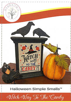 Witch Way To The Candy? - Cross Stitch Pattern