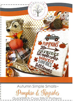 Pumpkin & Hayrides - Cross Stitch Pattern