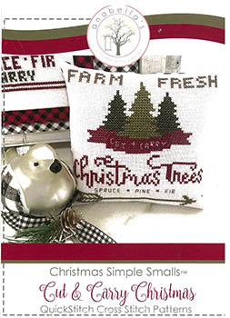Cut & Carry Christmas Trees - Cross Stitch Pattern