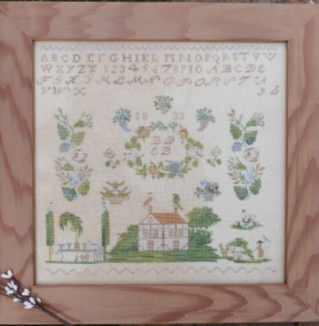 Afternoon In The Garden - Cross Stitch Pattern