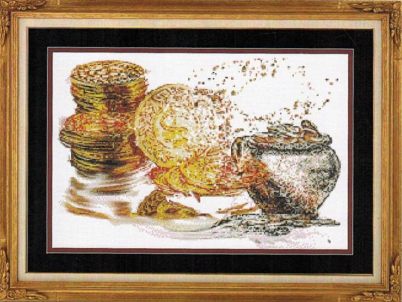 Gold Bullion - Cross Stitch Pattern