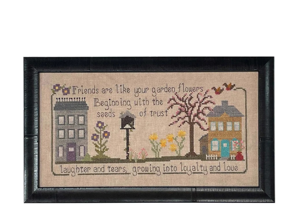 Friend's Garden - Cross Stitch Pattern