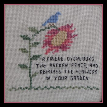 Friends Tree - Cross Stitch Pattern