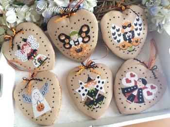 Halloween Con Gli Angeli - Cross Stitch Pattern