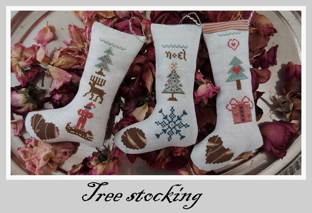 Tree Stocking - Cross Stitch Pattern