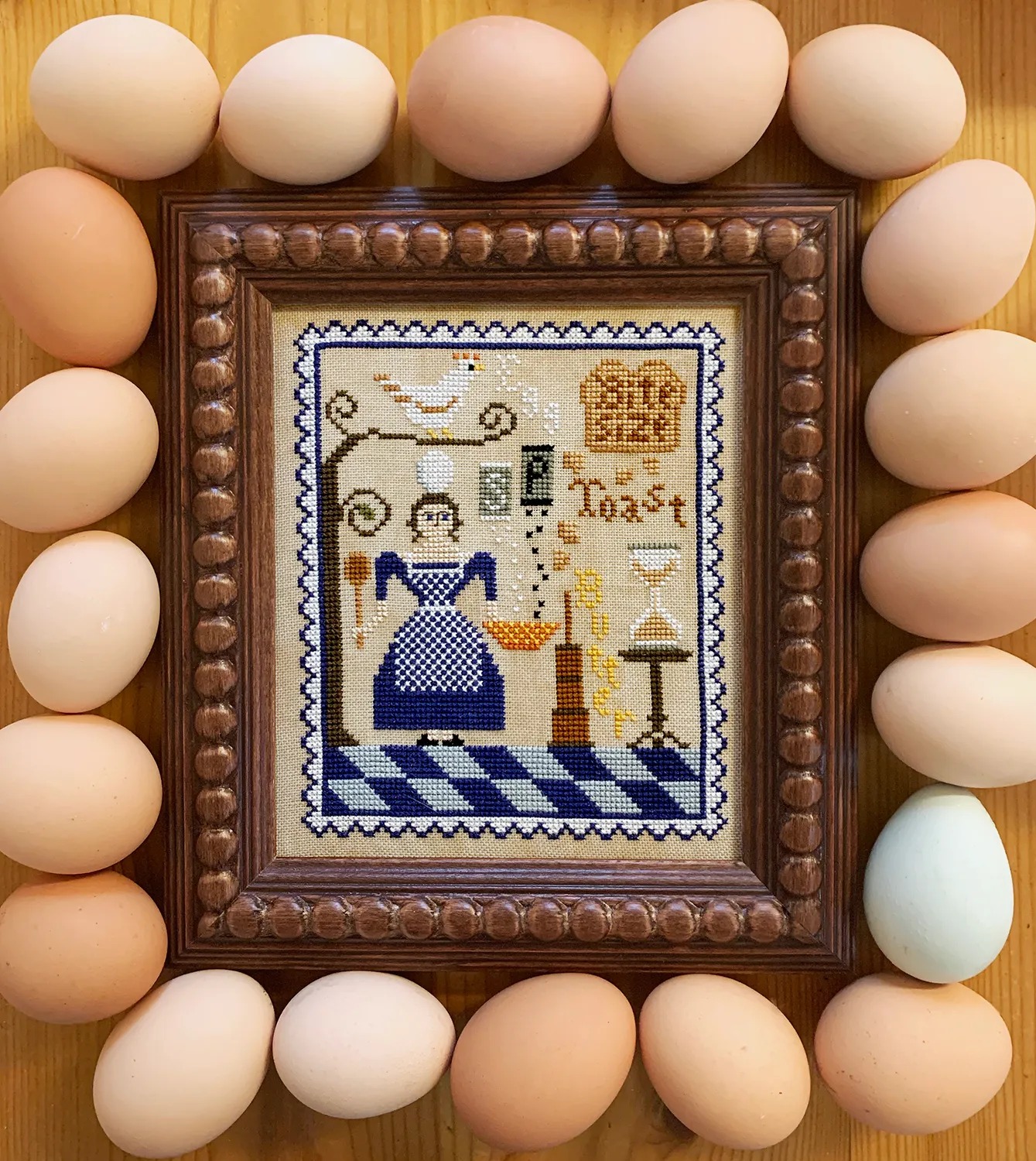 Egg In A Bowl - Cross Stitch Pattern