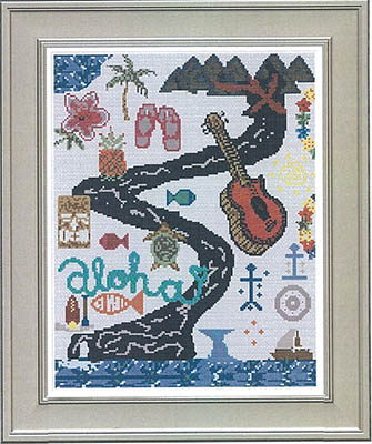 Island Walkabout - Cross Stitch Pattern