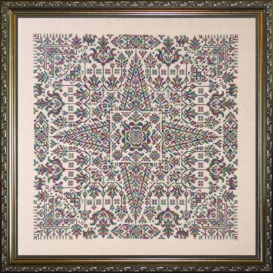 Star Of Sumatra - Cross Stitch Pattern