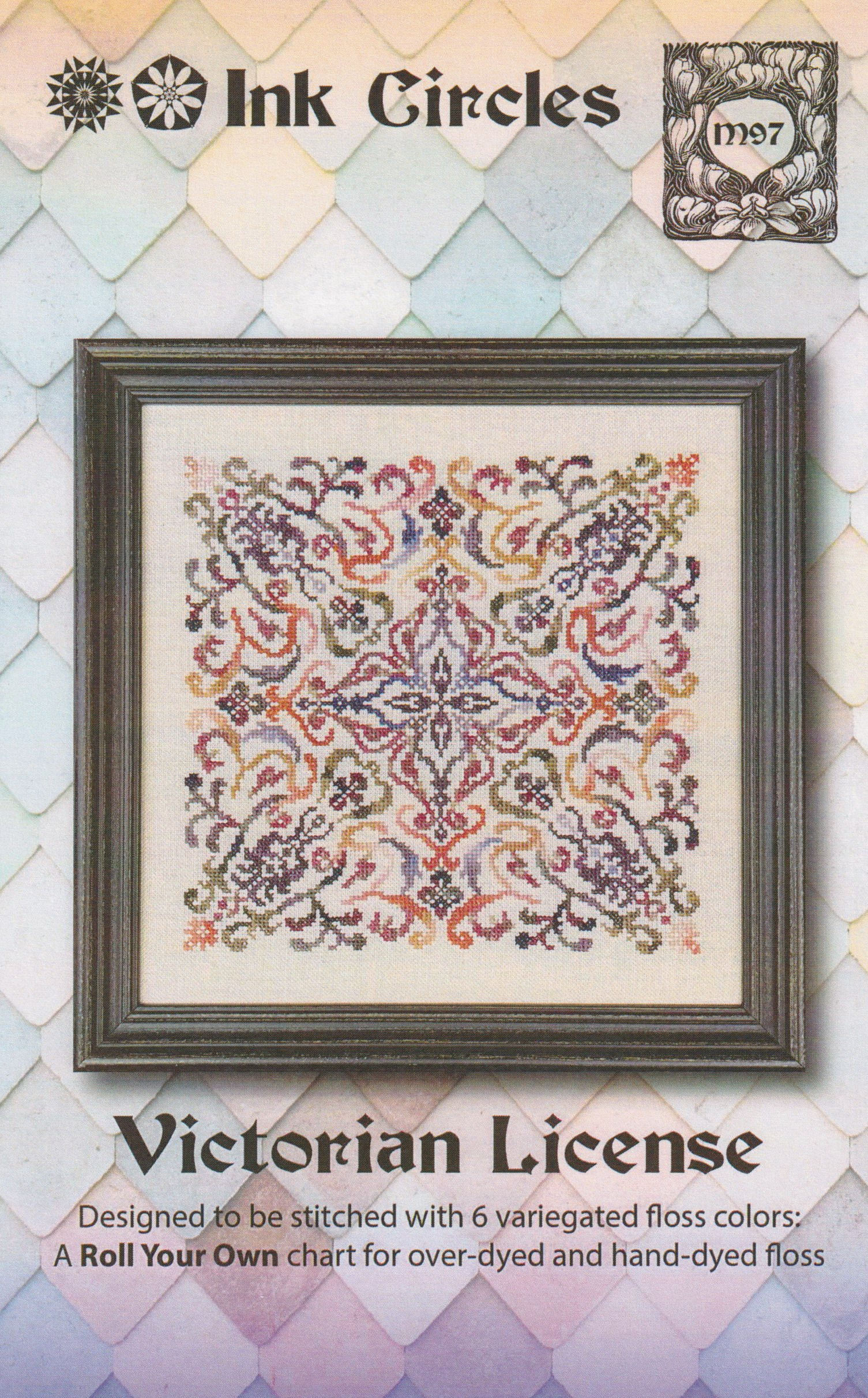Victorian License - Cross Stitch Pattern