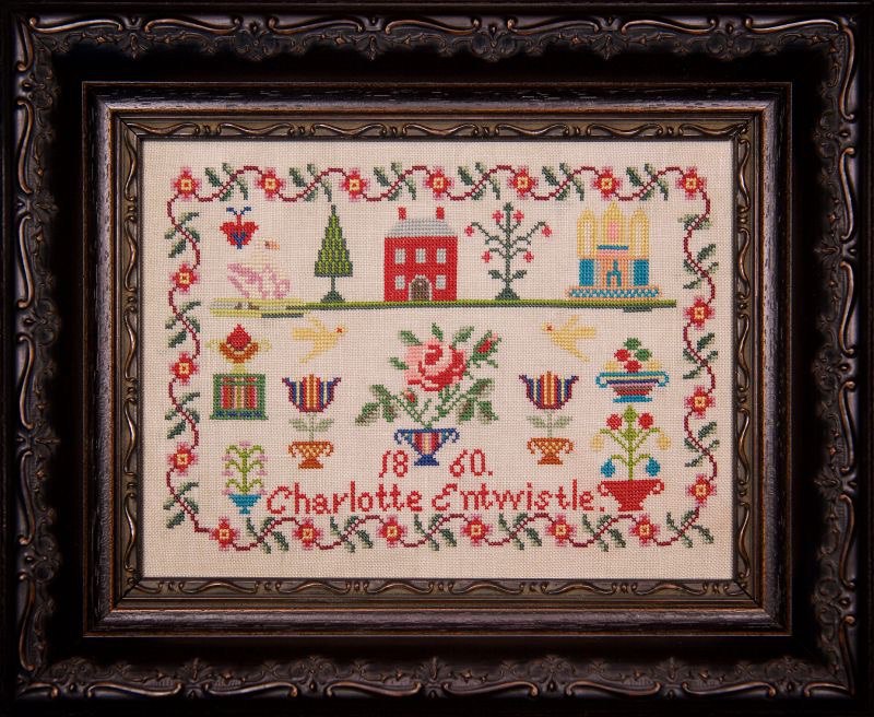 Charlotte Entwistle 1860 - Cross Stitch Pattern