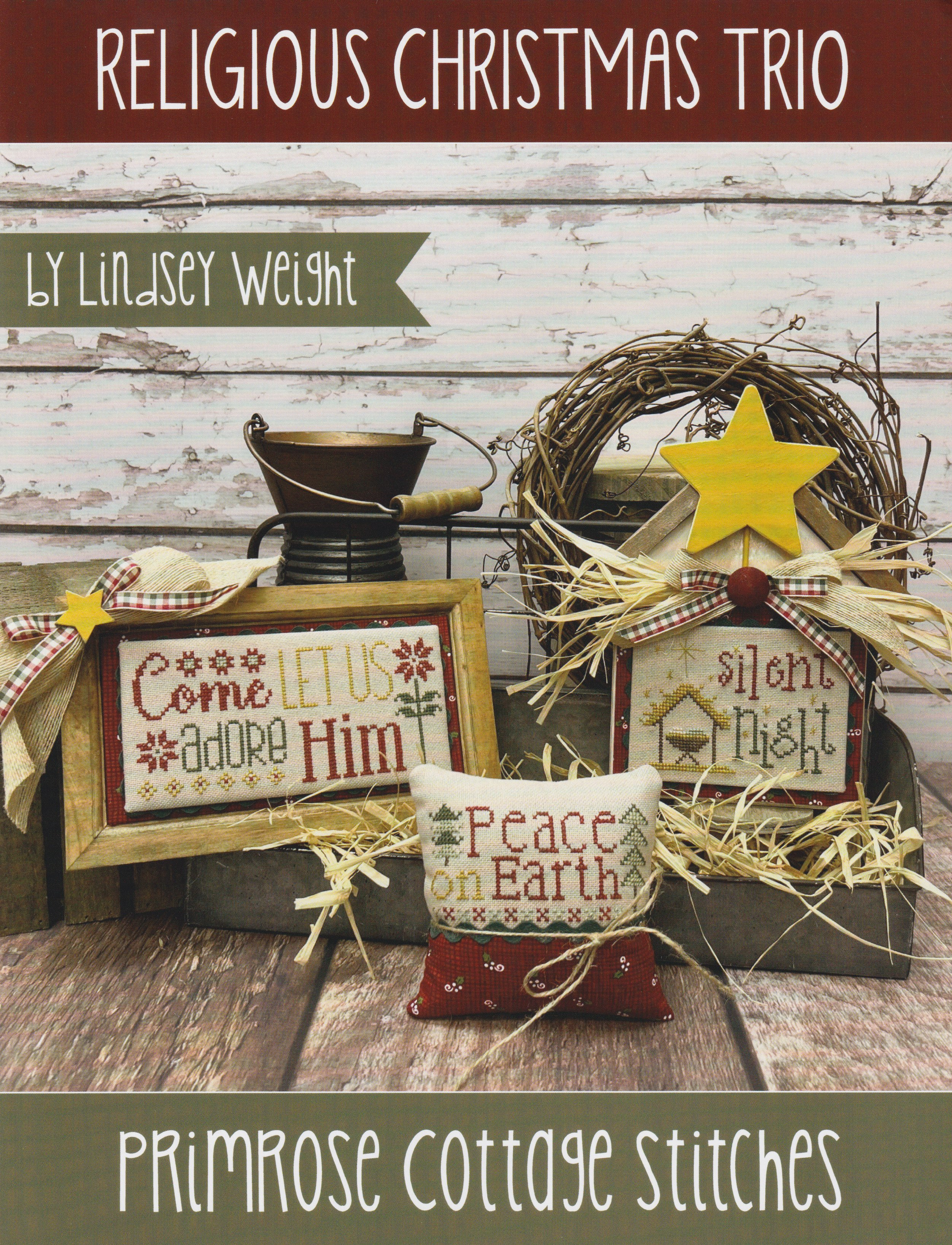 Religious Christmas Trio - Christian Cross Stitch Pattern