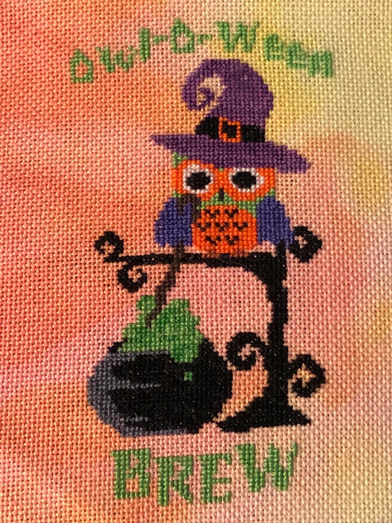 Owl-O-Ween Brew - Cross Stitch Pattern