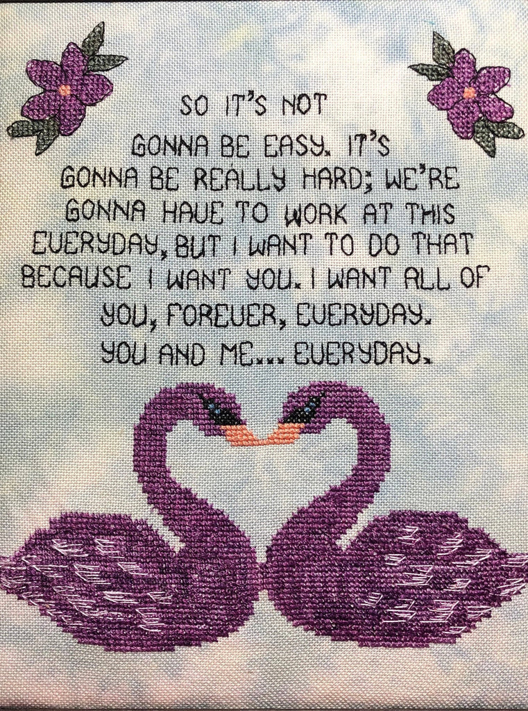 Notebook Love - Cross Stitch Pattern