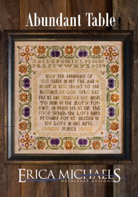 Abundant Table - Christian Cross Stitch Pattern