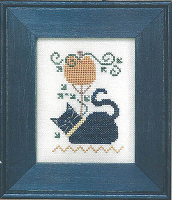 Black Cat, The - Cross Stitch Pattern