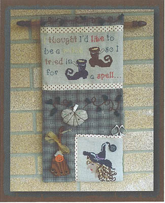 Witch - Cross Stitch Pattern