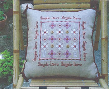 Simple Love - Cross Stitch Pattern