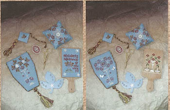 Elegant Sewing Set - Cross Stitch Pattern